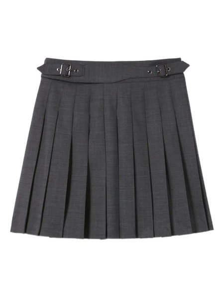  Claudie Pierlot Pleated Mini Skirt - Grey 
