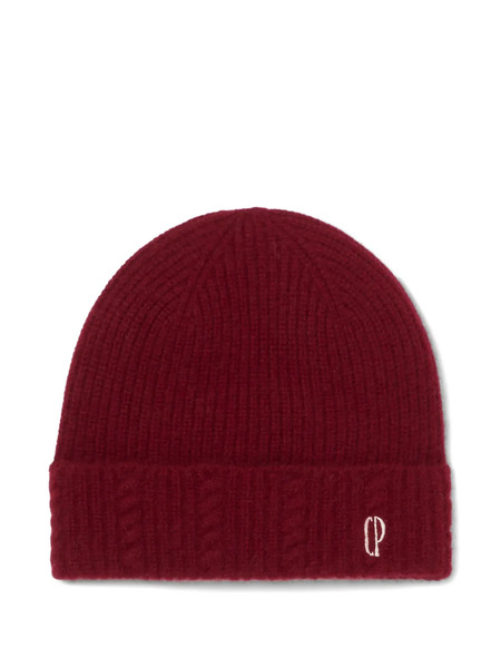  Claudie Pierlot Ribbed Beanie - Red 