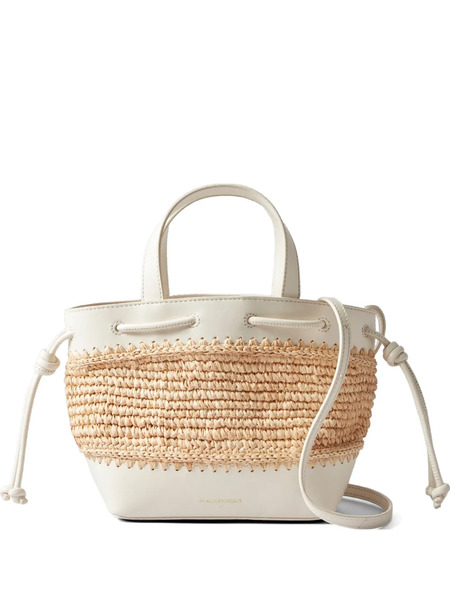  Claudie Pierlot Woven Handle Tote Bag - Neutrals 