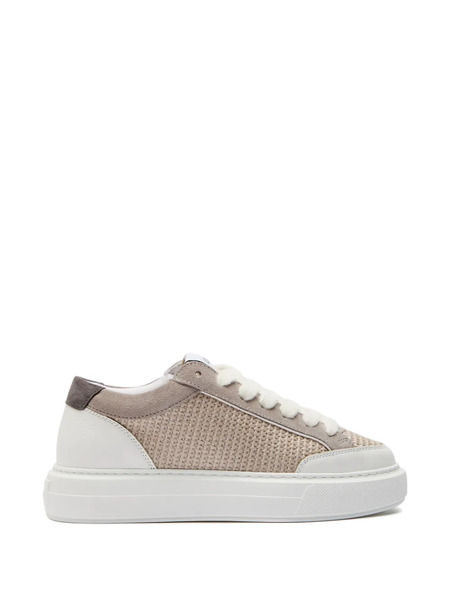  Cleens Luxor Panelled Sneakers - Neutrals 