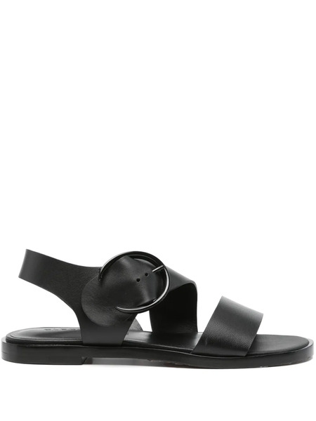  Clergerie Ilona Flat Sandals - Black 