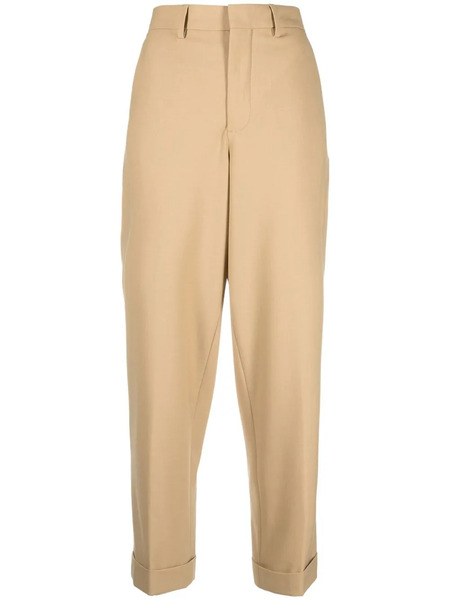  Closed Auckley Pressed-crease Tailored Trousers - Brown 