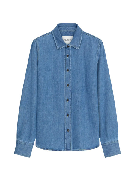  Closed Buttoned Classic Shirt - Blue 