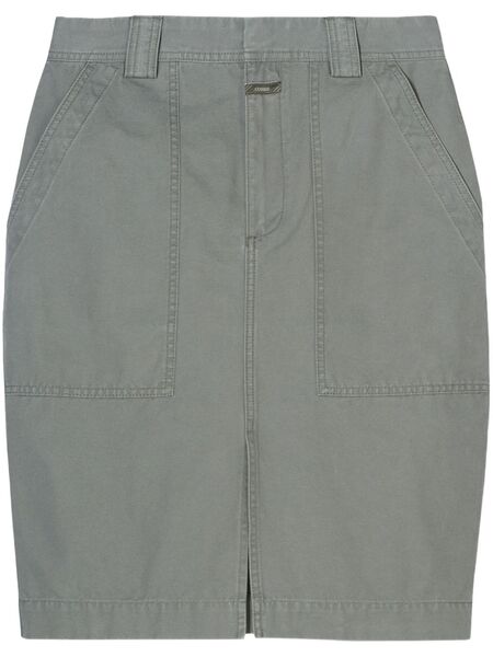  Closed Cotton Midi Skirt - Green 