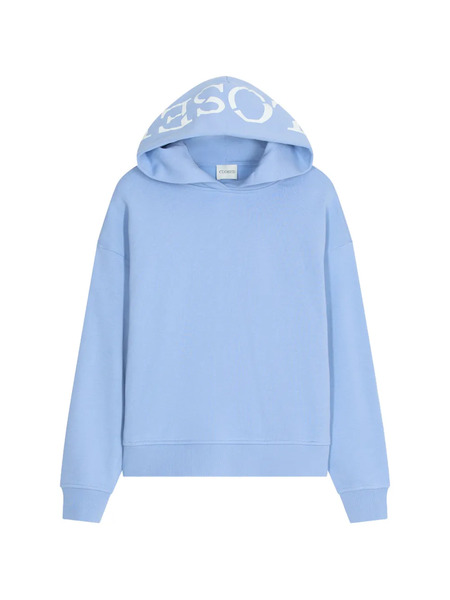 Closed Logo Hooded Hoodie - Blue 