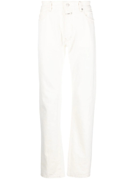  Closed Mid-rise Slim-cut Jeans - White 