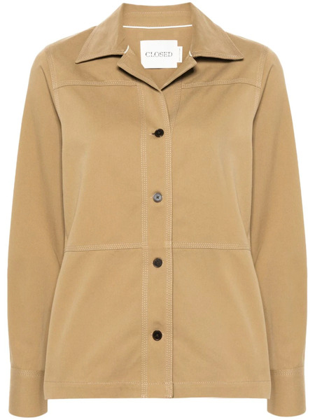  Closed Panelled Twill Shirt Jacket - Neutrals 