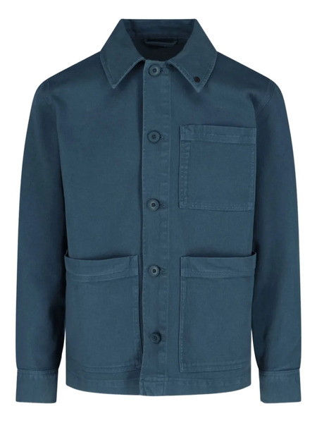  Closed Patch Pocket Shirt Jacket - Blue 