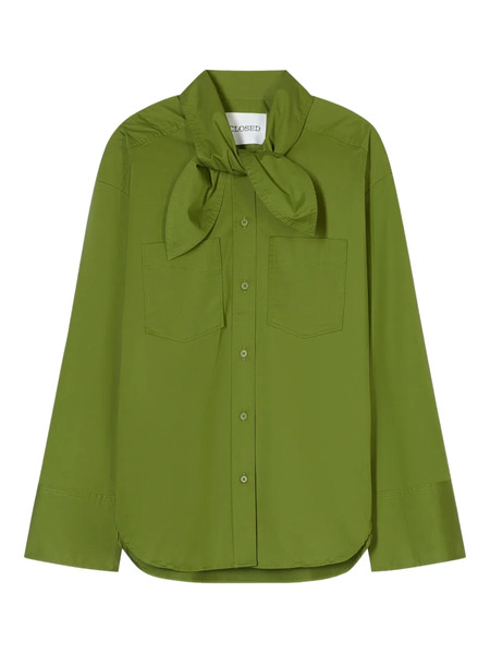  Closed Scarf Shirt - Green 