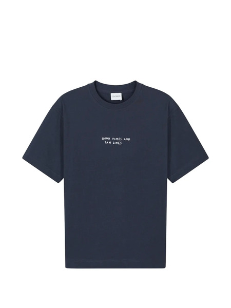  Closed Slogan-print T-shirt - Blue 