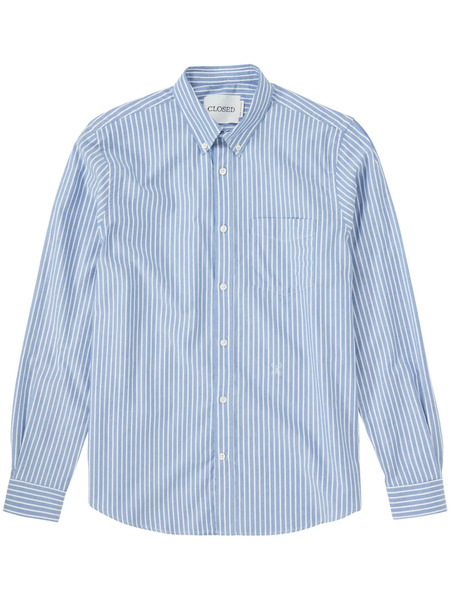  Closed Striped Cotton Shirt - Blue 