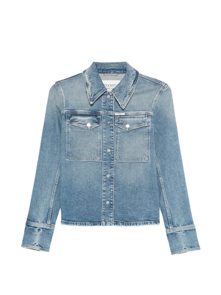  Closed Utility Chest-pocket Denim Shirt - Blue 