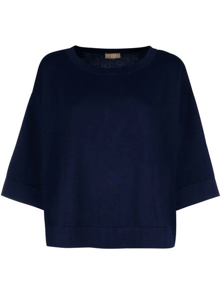 Clouds Oversize T-shirt - Blue 