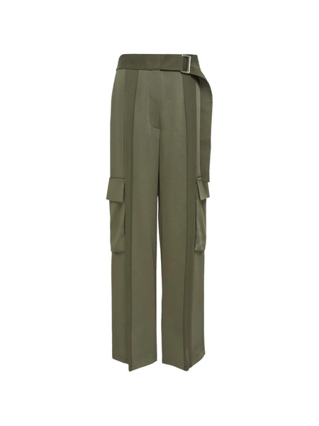  Club21 Stephanie Cargo Belted Trousers - Green 