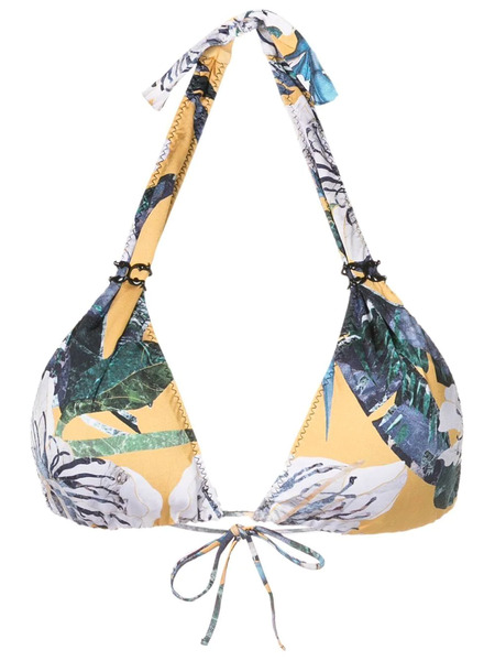  Clube Bossa Floral Bikini Top - Blue 