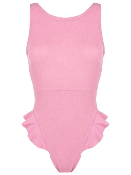  Clube Bossa Goya Ruffled Swimsuit - Pink 