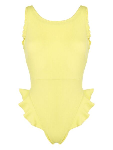  Clube Bossa Goya Ruffled Swimsuit - Yellow 