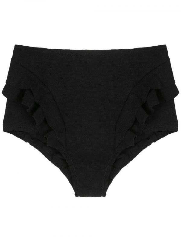  Clube Bossa Hopi High Rise Bikini Bottoms - Black 