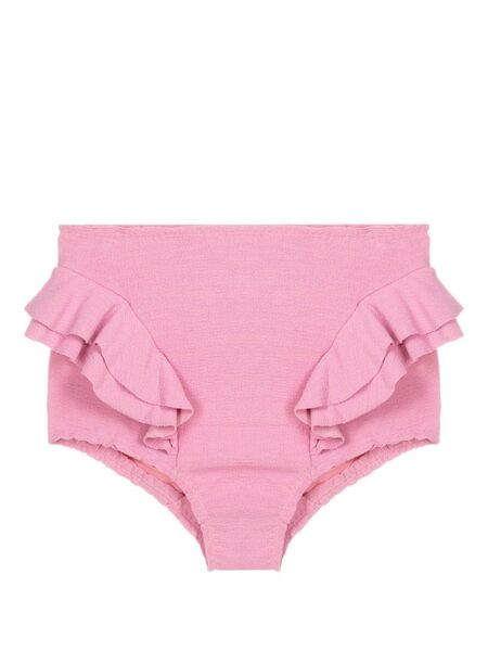  Clube Bossa Hopi Ruffled Bikini Bottom - Pink 