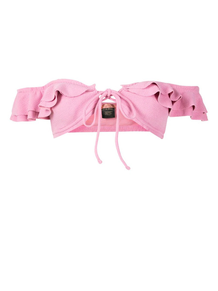  Clube Bossa Hopi Ruffled Bikini Top - Pink 