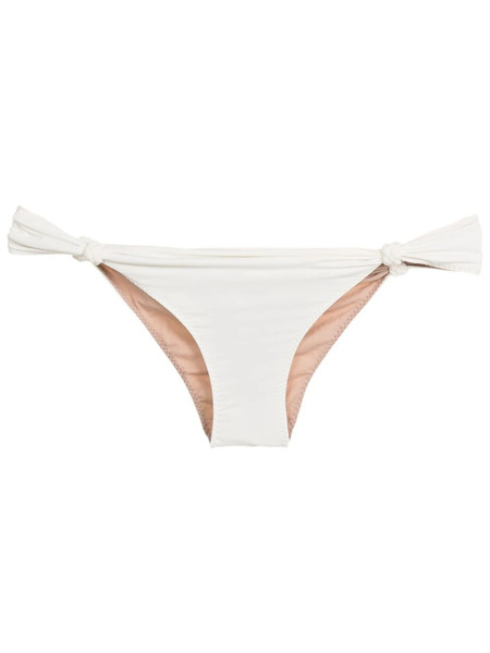  Clube Bossa Knot Detailing Bikini Bottoms - White 