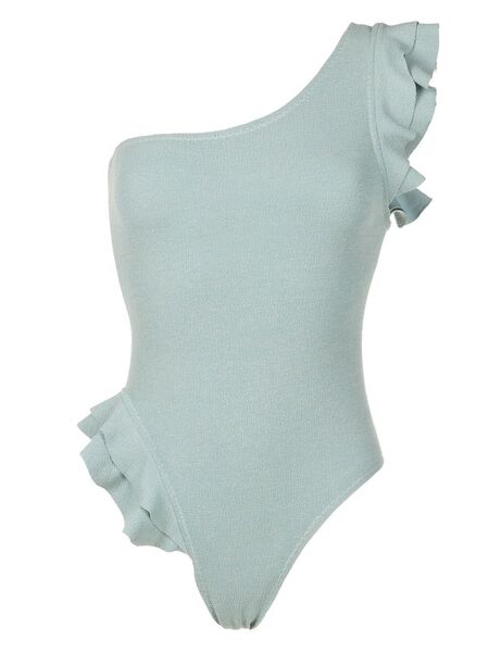  Clube Bossa Koss One-shoulder One-piece - Blue 