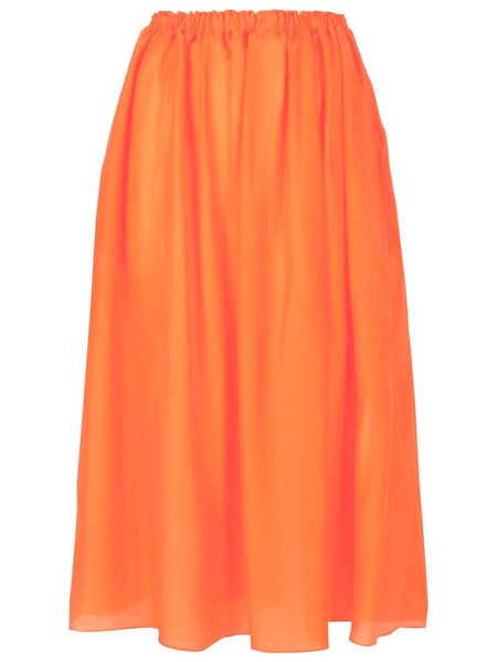  Clube Bossa Pavlova High-waist Midi Skirt - Orange 