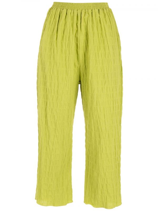  Clube Bossa Sam Cropped Cotton Pants - Green 