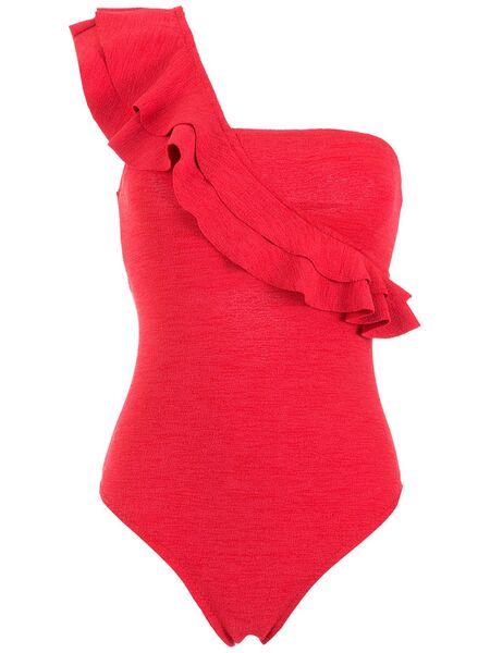  Clube Bossa Siola Ruffle Swimsuit - Red 