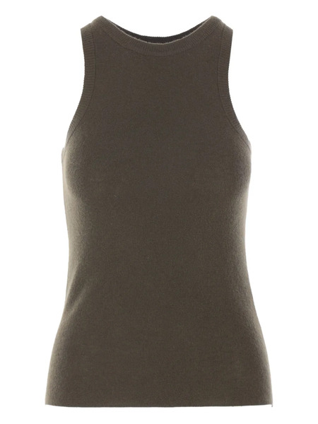  Co Cashmere Crew-neck Top - Brown 