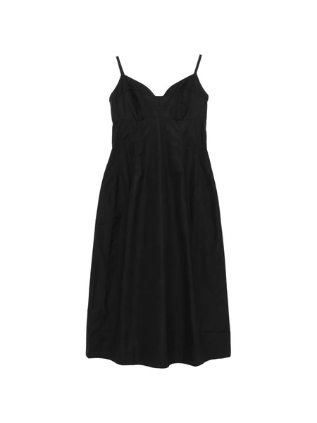  Co Collection Bustier-cut Midi Dress - Black 
