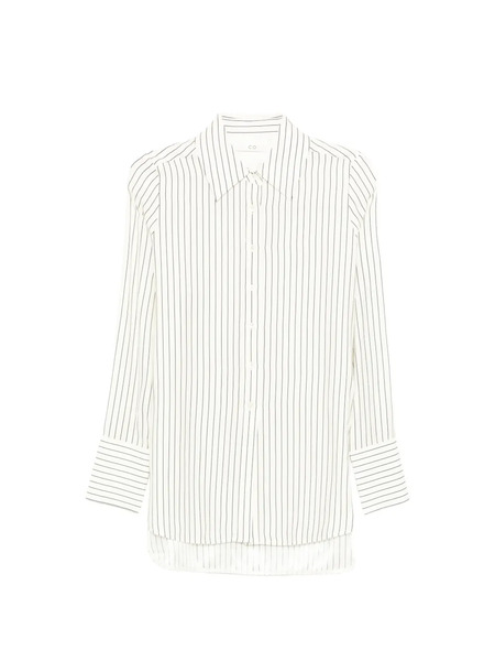  Co Collection Striped Shirt - Neutrals 