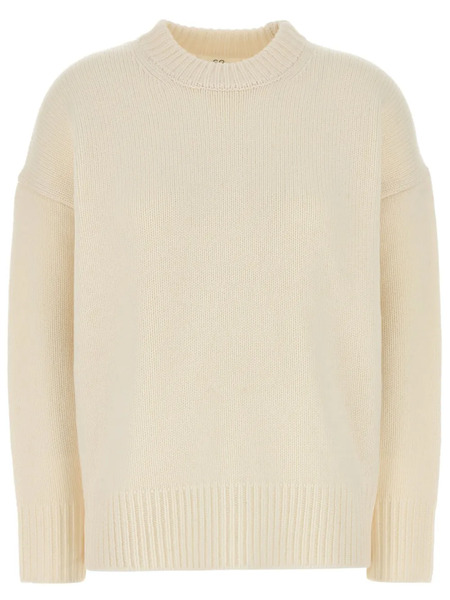  Co Crew-neck Oversized Sweater - Neutrals 