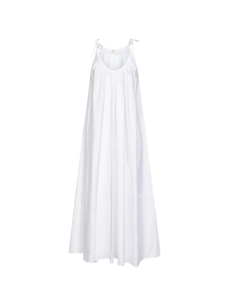  Co Tie-fastening Maxi Dress - White 