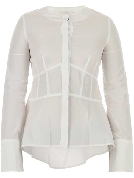  Co Tiered Top - White 