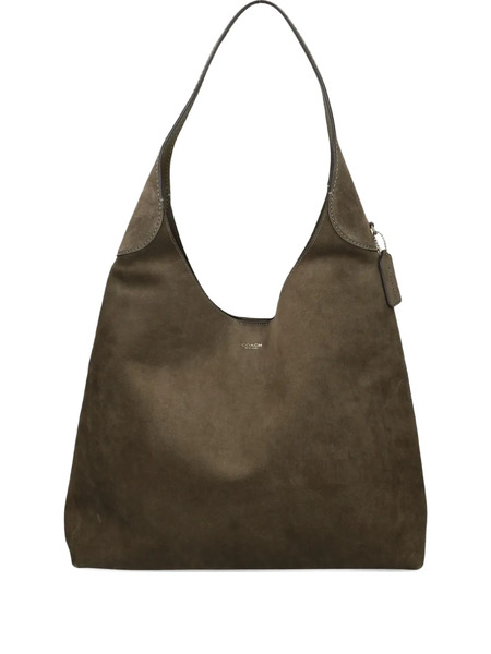  Coach Brooklyn Pocket Shoulder Bag - Green 
