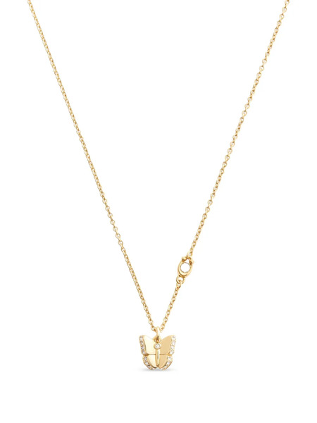  Coach Butterfly-pendant Necklace - Gold 