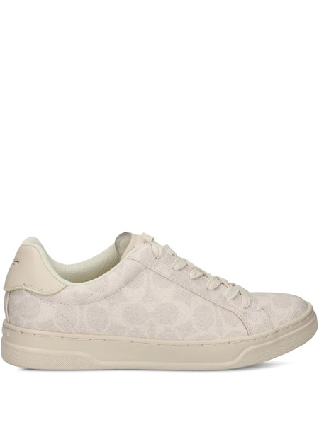  Coach High Line Patterned Sneakers - Neutrals 