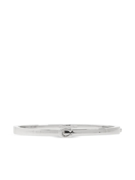  Coach Horseshoe Bangle Bracelet - Silver 