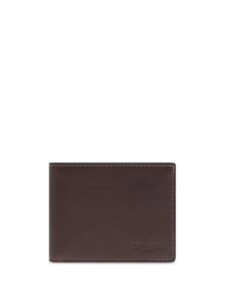  Coach Leather Wallet - Brown 