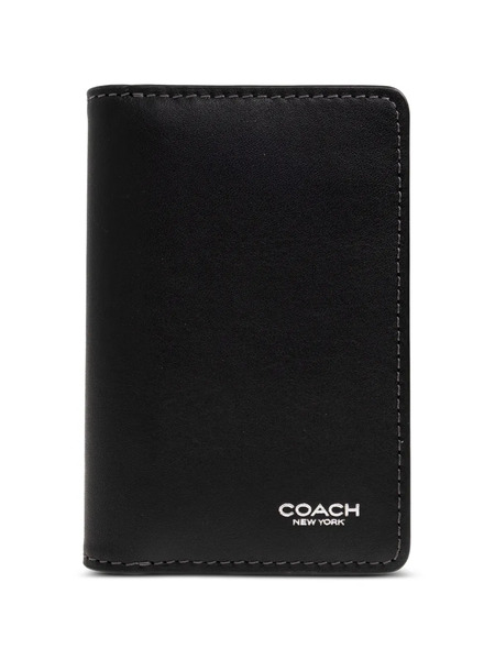  Coach Logo-lettering Cardholder - Black 