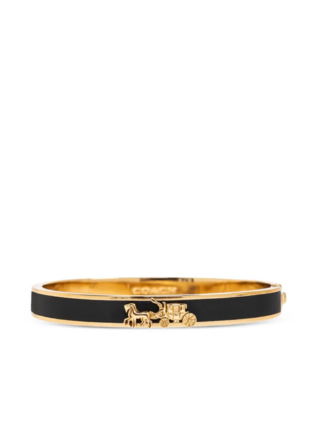  Coach Logo-plaque Bracelet - Gold 