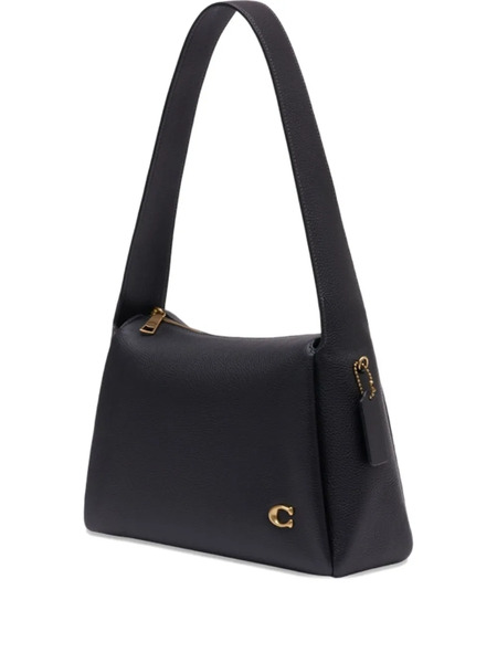  Coach Lola Leather Shoulder Bag - Black 