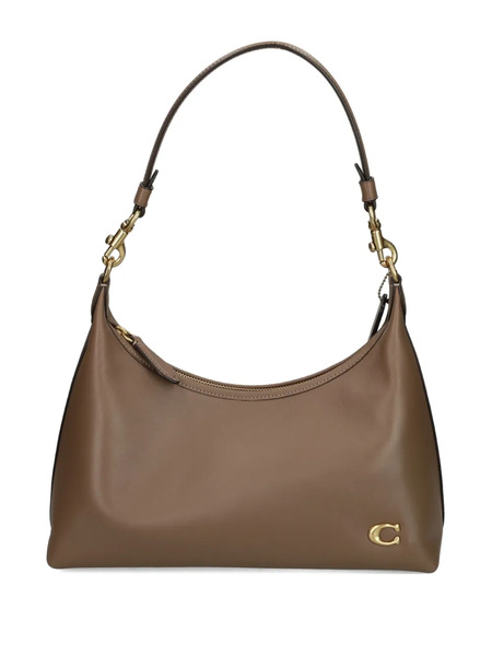  Coach Small Juliet Leather Shoulder Bag - Grey 