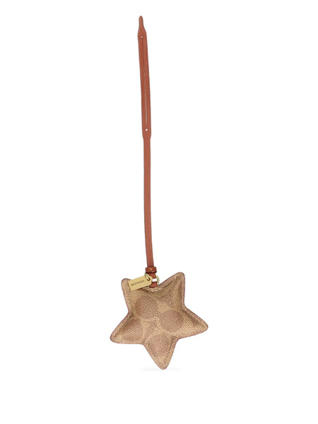  Coach Star-shape Keyring - Neutrals 