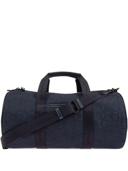  Coach Theo Monogram Duffle Bag - Blue 