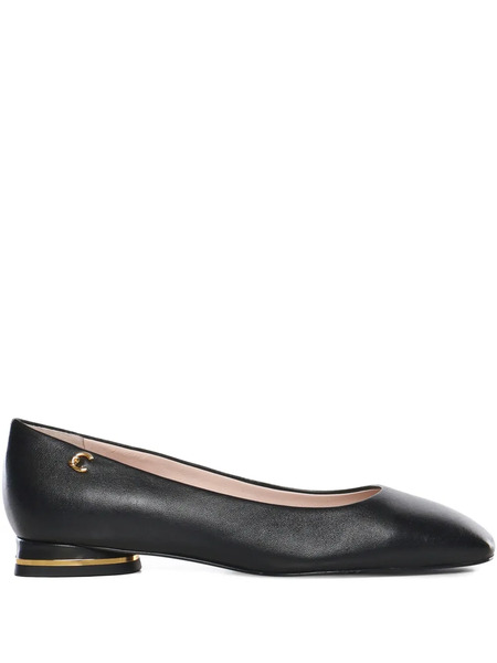  Coccinelle C-everyday Square-toe Ballet Flats - Black 