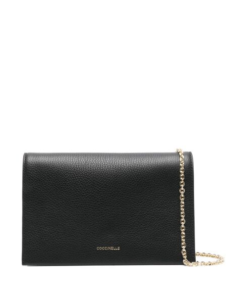 Coccinelle Dandy Clutch Bag - Black 
