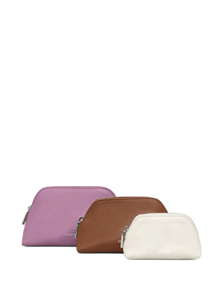  Coccinelle Helga Make-up Bag (pack Of Three) - Brown 