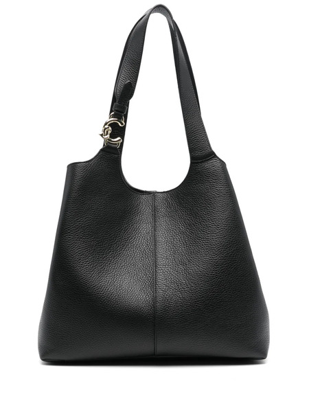  Coccinelle Leather Tote Bag - Black 